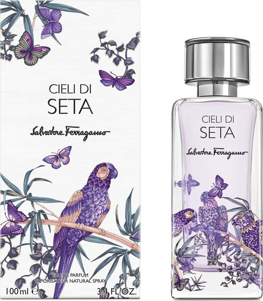 Salvatore Ferragamo Cieli Di Seta EDP parfumuotas vanduo unisex, 100 ml
