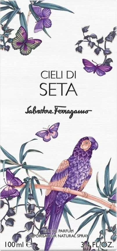 Salvatore Ferragamo Cieli Di Seta EDP parfumuotas vanduo unisex, 100 ml