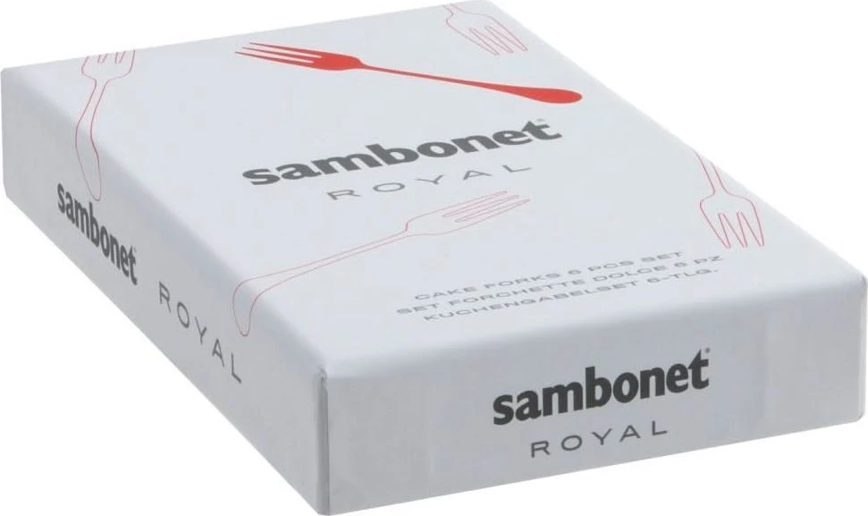 Sambonet Royal Inox 6 torto šakučių rinkinys