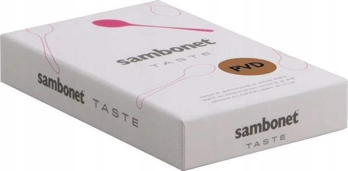„Sambonet Taste PVD 6“ espreso šaukštų rinkinys