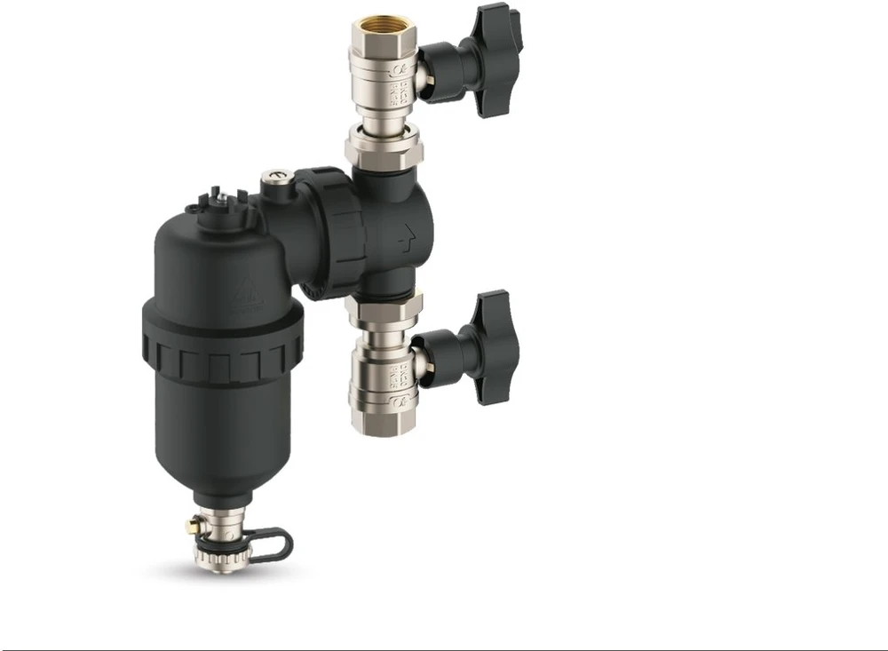 Samee Paketas kampinių vožtuvų su filtru dvifunkciniam dujiniam katilui su magnetiniu separatoriumi (magnetinis separatorius 3/4 su uždarymo vožtuvu, kampinis vožtuvas su filtru 1/2, kampinis vožtuvas 3/4, kampinis vožtuvas 1/2, tarpinių rinkinys)