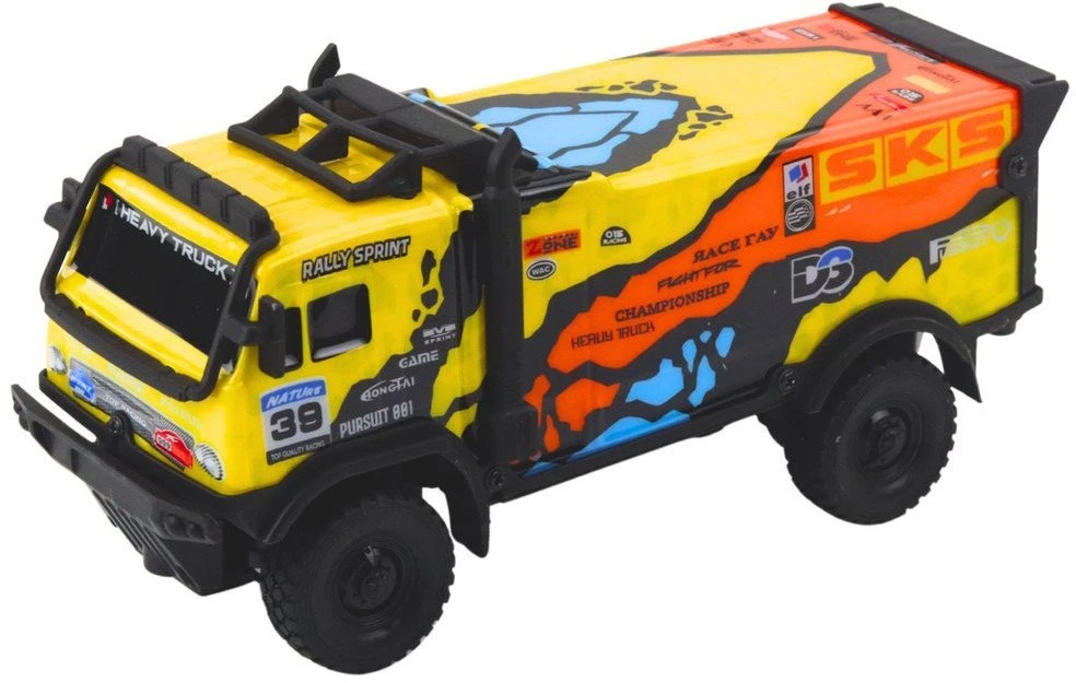 Lean Toys Nuotoliniu būdu valdomas sunkvežimis su garsais 20 cm