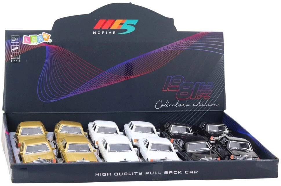 Lean Toys Metalinis automobilis 1:32 su šviesomis ir garsais