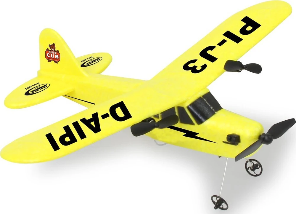 Jamara Jamara J3-CUB nuotolinio valdymo lėktuvo giroskopas 2 kanalai 2,4 GHz