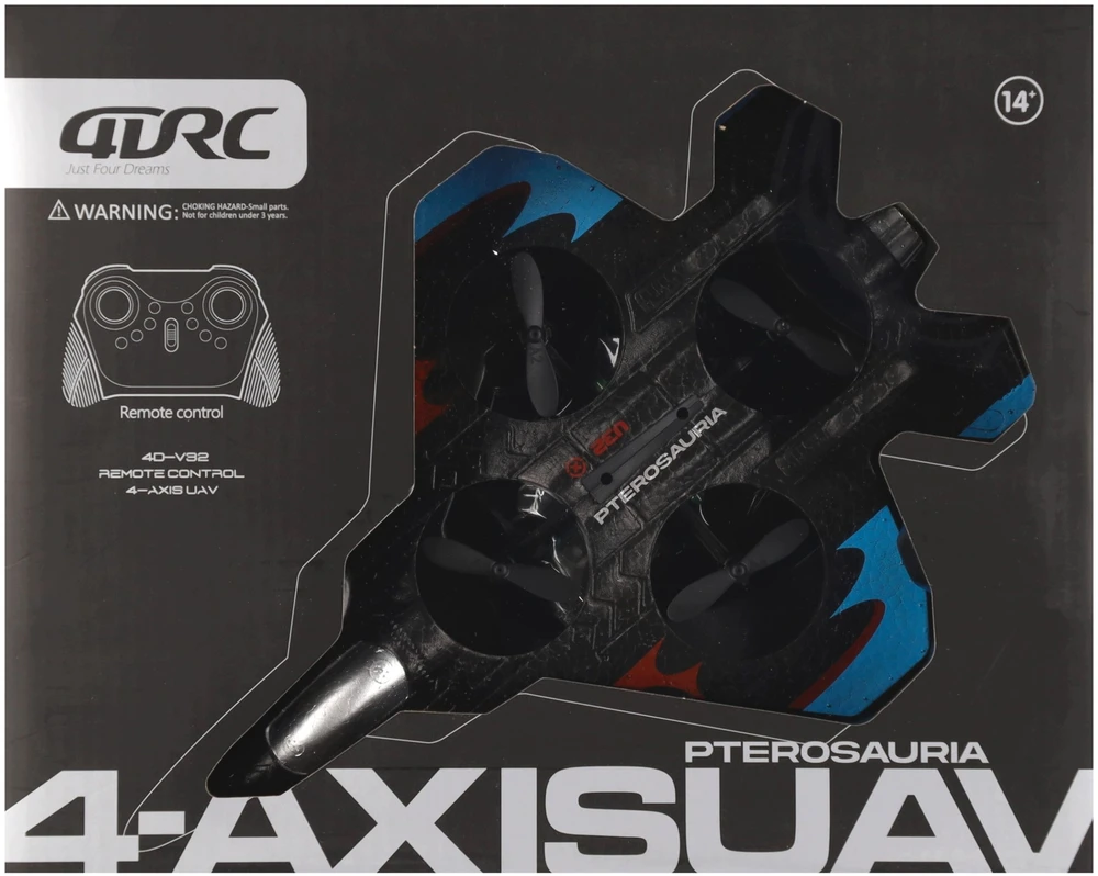 Lėktuvas su nuotoliniu valdymu Mega Creative R/C FF LAD PIAN 27X22X6 MC WB 36 (4D-V32)