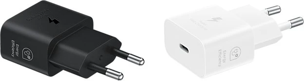 Samsung 25W Power Adapteris Baltas