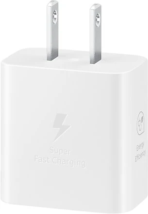 Samsung 25W Power Adapteris Baltas