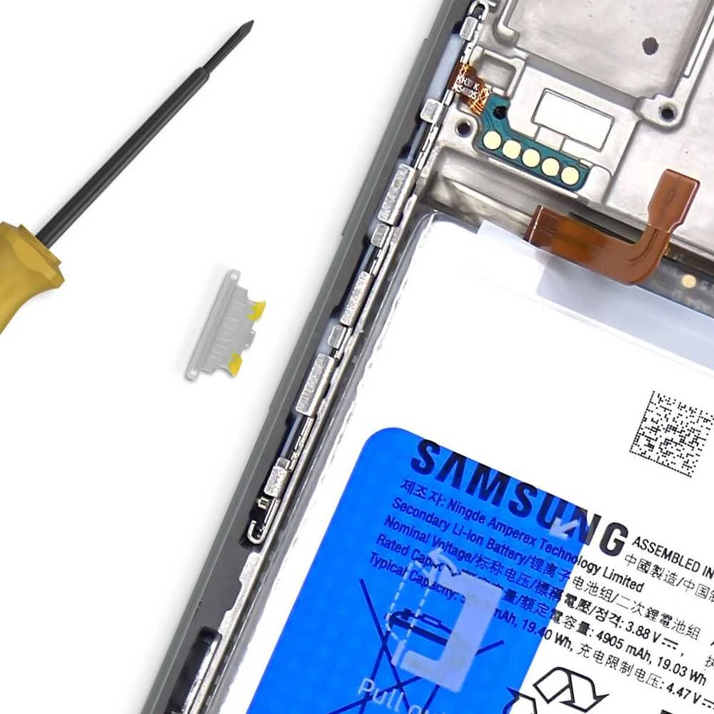 Samsung A546 A54 maitinimo mygtukas Baltas