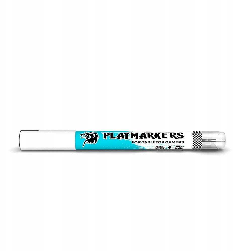 AK Interactive Playmarker akrilinis šviesiai mėlynas žymeklis su teptuku