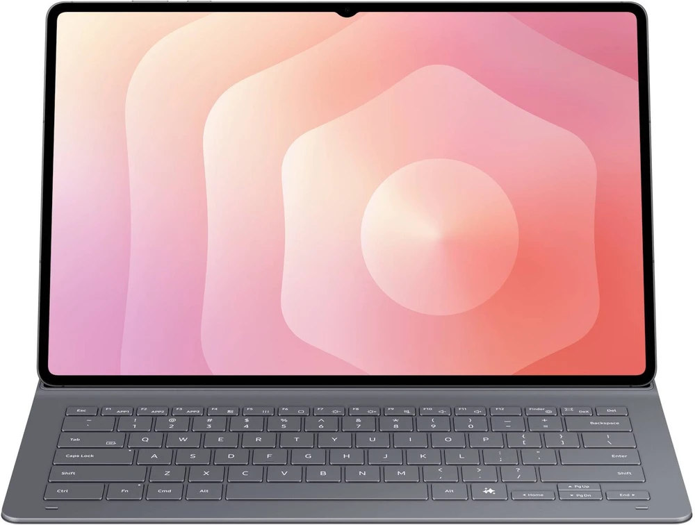 Samsung Dėklas su klaviatūra Book Cover Slim do Galaxy Tab S11 Ultra Juodas