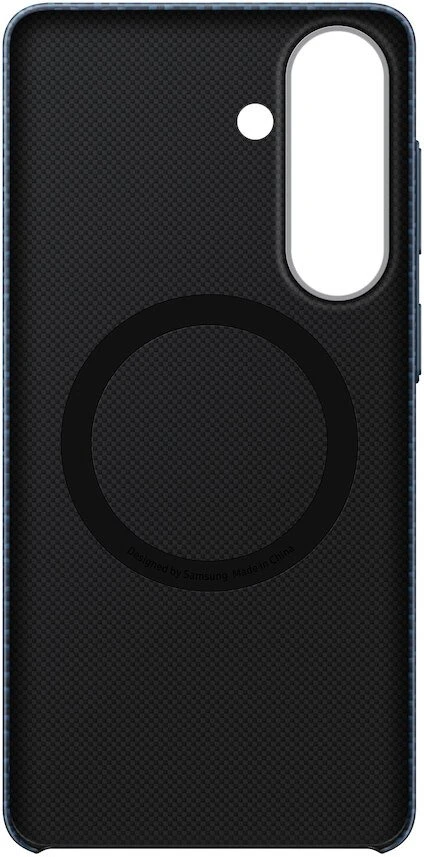 KS947SC anglies pluošto magnetinis dėklas „Samsung Galaxy S26 Plus“, Mėlyna violetinė