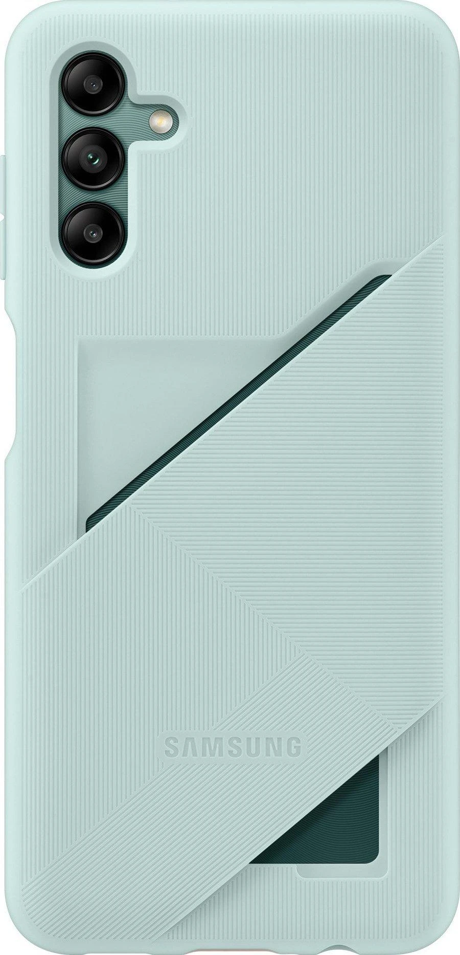 Dėklas „Samsung Galaxy A04s“ kortelės lizdo dangtelis žalias