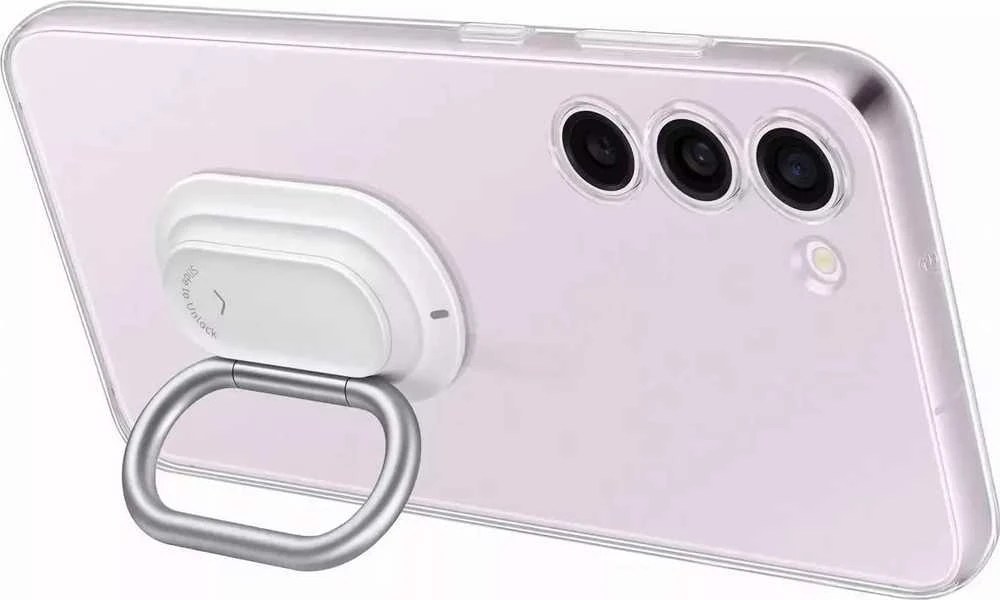 Skaidrus XS916CTE prietaisų dėklas Samsung Galaxy S23 Plus, skaidrus