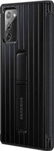 Dėklas Apsauginis stovimas dangtelis, skirtas Samsung Galaxy Note 20/ Note 20 5G (Juodas)