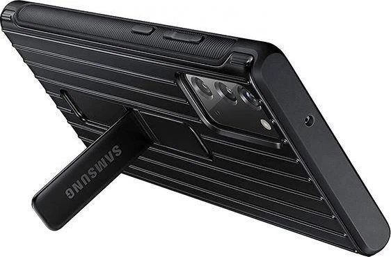 Dėklas Apsauginis stovimas dangtelis, skirtas Samsung Galaxy Note 20/ Note 20 5G (Juodas)