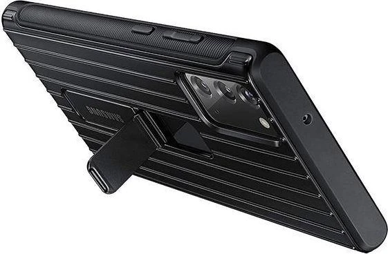 Dėklas Apsauginis stovimas dangtelis, skirtas Samsung Galaxy Note 20/ Note 20 5G (Juodas)