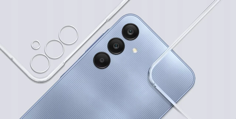 Dėklas „Samsung Galaxy A25 5G“ skaidrus dangtelis, skaidrus