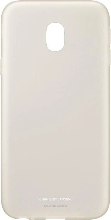 Samsung Galaxy J3 (2017) silikoninis dėklas (Auksinis) AJ330TFEG 