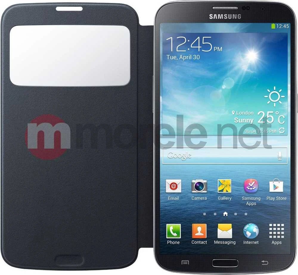 Dėklas Samsung EF-CI920BB i9200 Mega 6.3black i9205