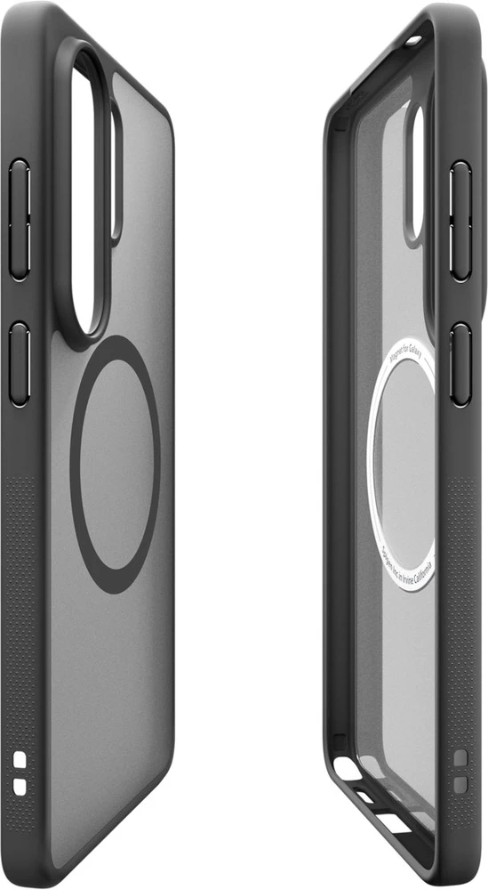 112803 Samsung Capella Magnet dėklas skirtas Samsung Galaxy S26 Ultra, suderinamas su MagSafe – juodos spalvos