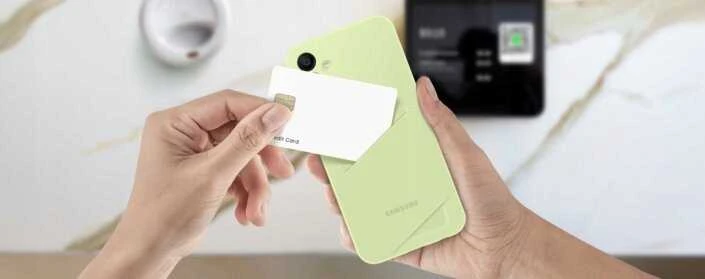 Dėklas „Samsung Galaxy A15/A15 5G“ kortelės lizdo dangtelis