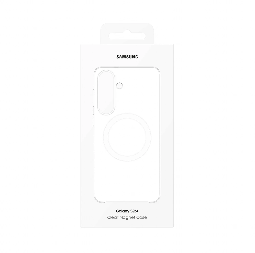 „Samsung Galaxy S26+“ skaidrus magnetinis dėklas