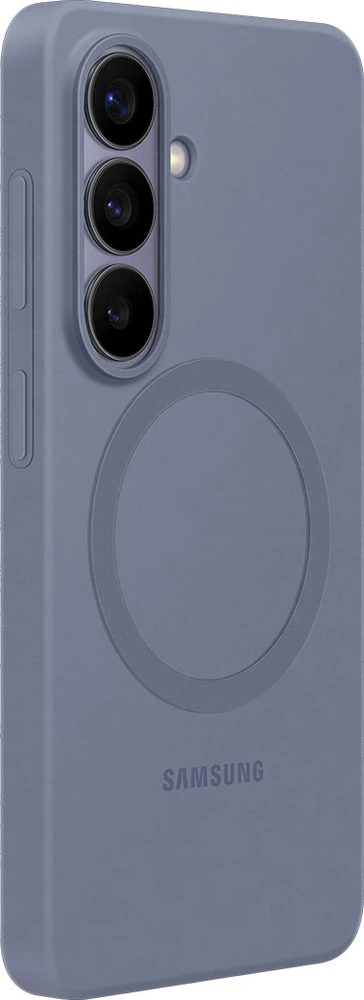 Dėklas Samsung Galaxy S26 Silicone Magnet Cover Mėlyna Violet