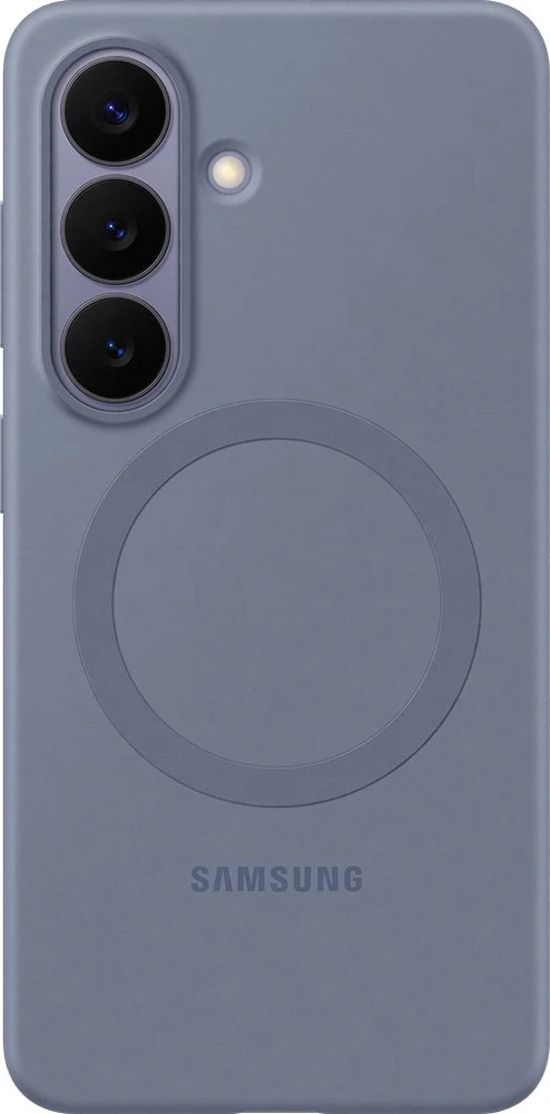 Dėklas Samsung Galaxy S26 Silicone Magnet Cover Mėlyna Violet