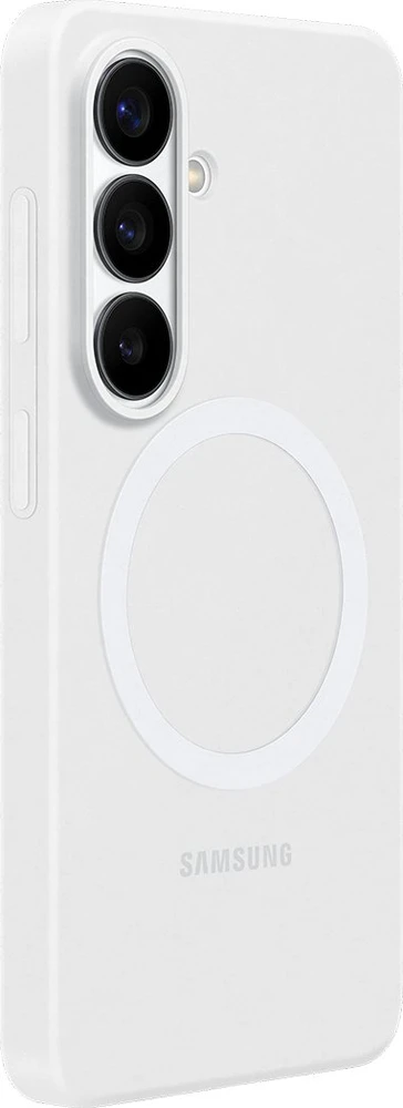 ES942CW silikoninis magnetinis dėklas Samsung Galaxy S26, baltas