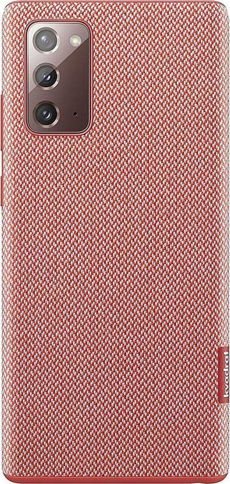 Dėklas Kvadrat dangtelis Samsung Galaxy Note 20/ Note 20 5G, Kvadrat perdirbta medžiaga (Raudona)