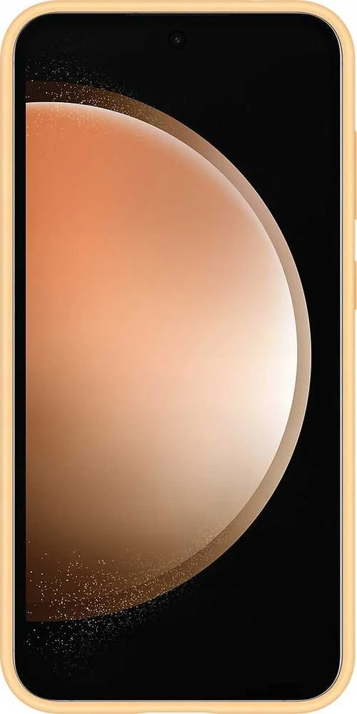PS711TOE Silikoninis dėklas Samsung Galaxy S23 FE, Apricot (Apricot)