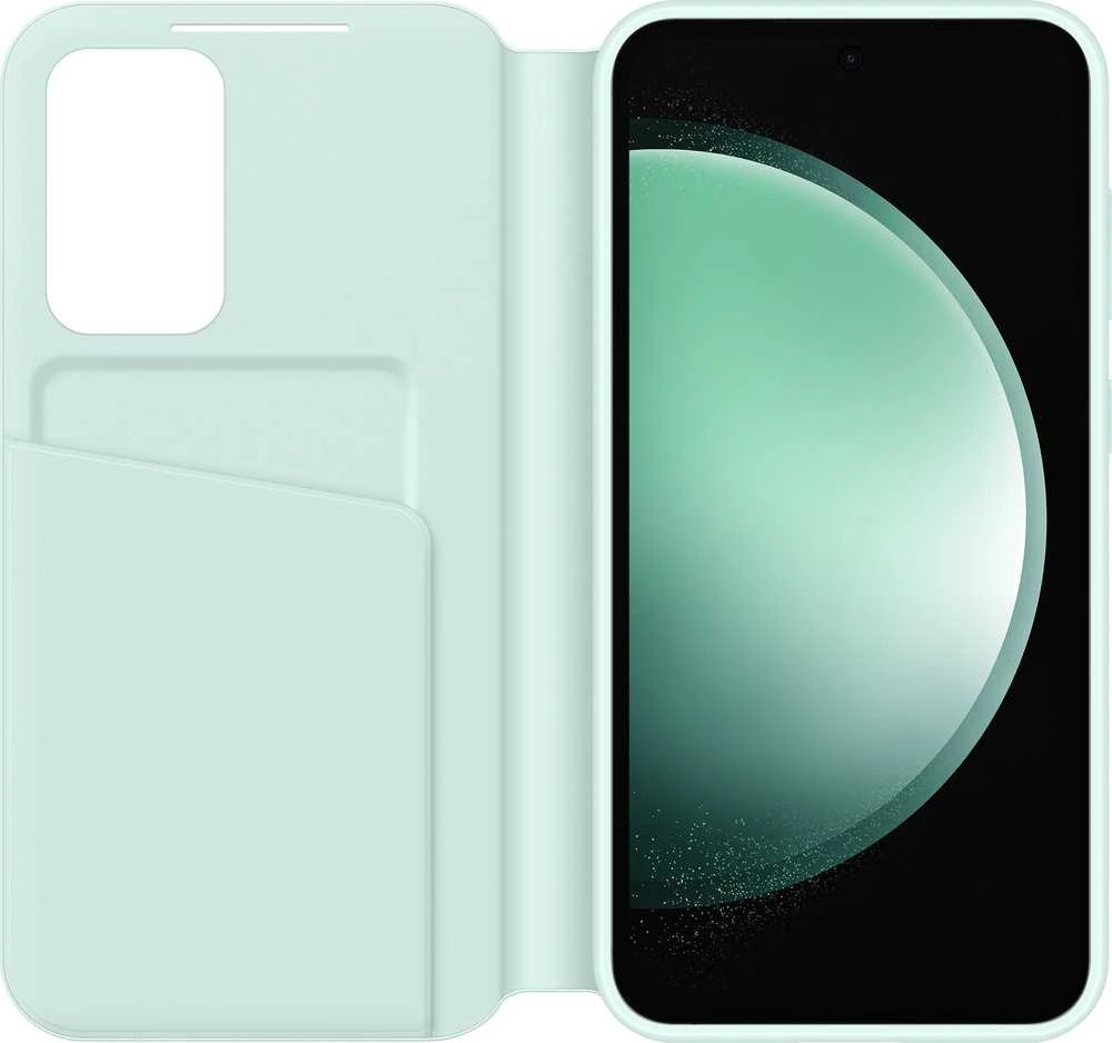 ZS711CME Smart View piniginės dėklas Samsung Galaxy S23 FE, Mint