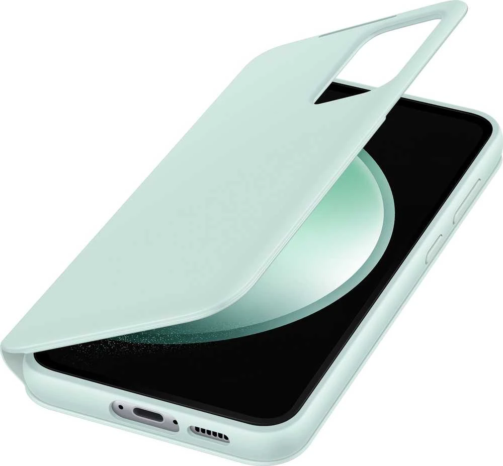 ZS711CME Smart View piniginės dėklas Samsung Galaxy S23 FE, Mint