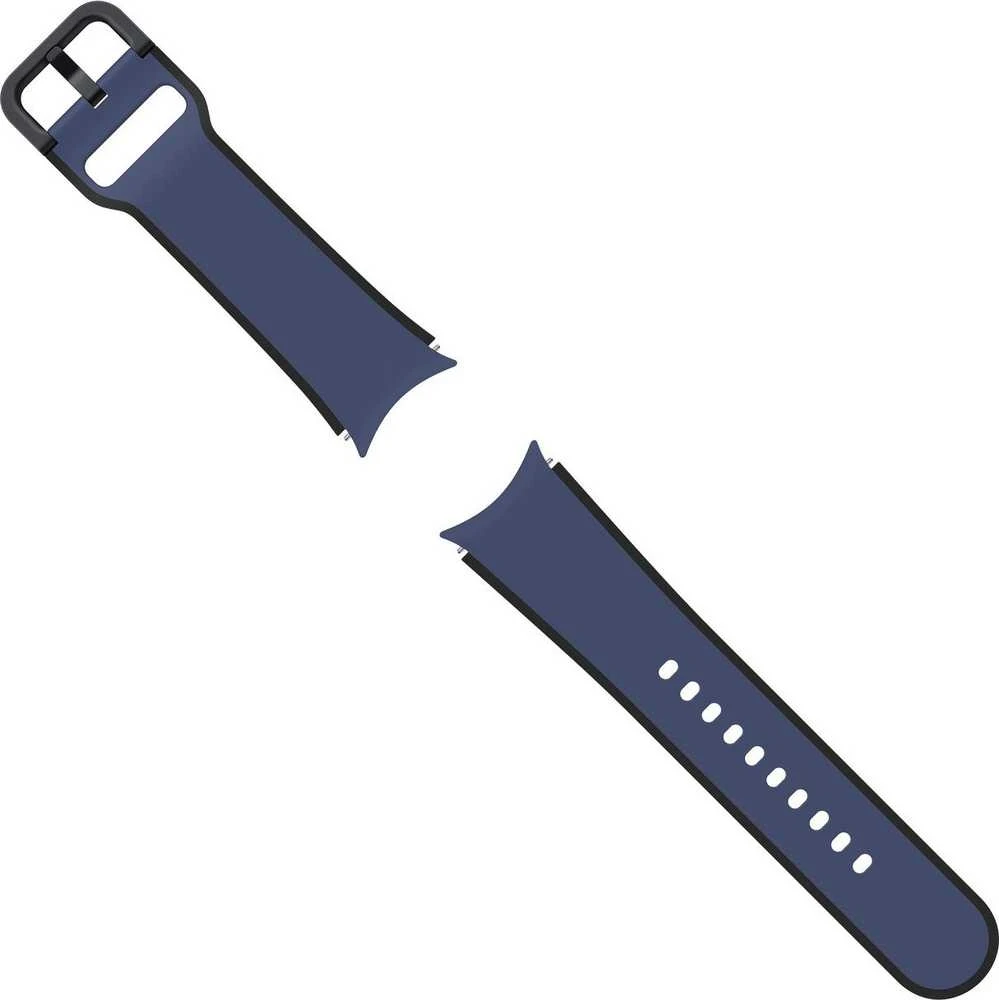 Išmaniojo laikrodžio Samsung Galaxy Watch 4/5 sportinis dirželis, Mėlynos spalvos, S/M