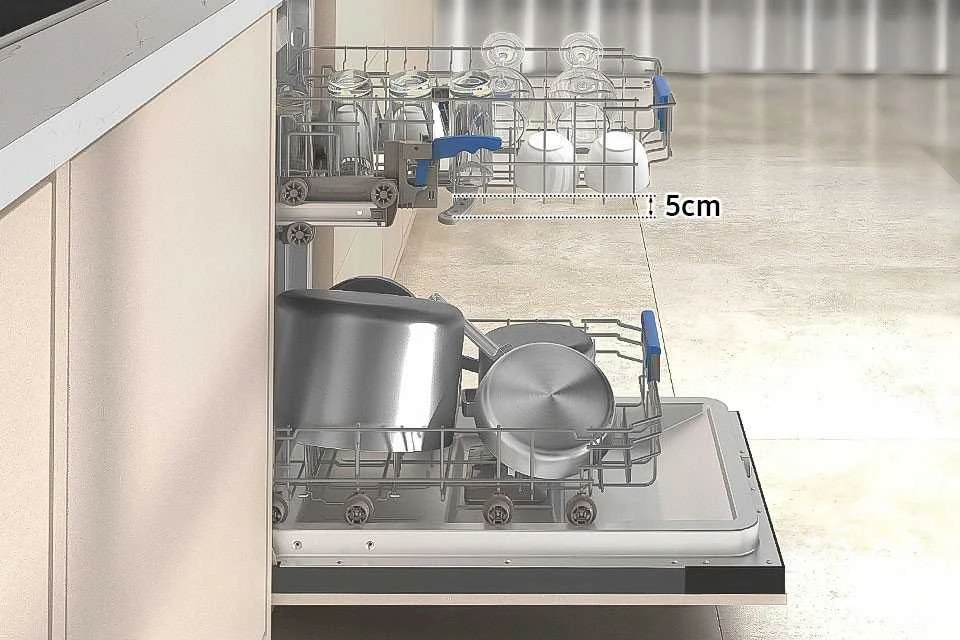 Įmontuojama indaplovė Samsung DW50DG431B00ET