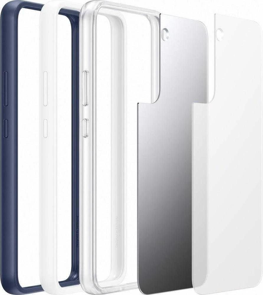 Dėklas MS906CNE rėmo dangtelis, skirtas Samsung Galaxy S22 Plus, Navy (Mėlyna)
