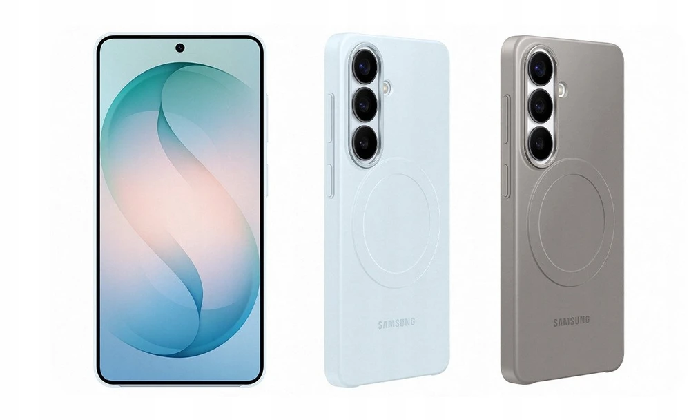 SS947CJ plonas magnetinis dėklas „Samsung Galaxy S26 Plus“, pilkas