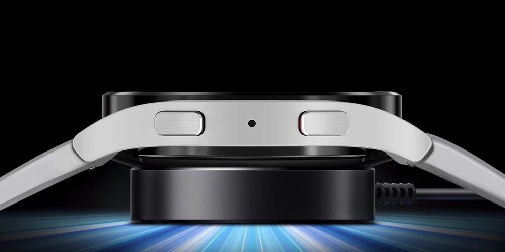112803 EP-OL300BBE Samsung belaidis įkroviklis skirtas Samsung Galaxy Watch 5/6/7/Ultra juodos spalvos