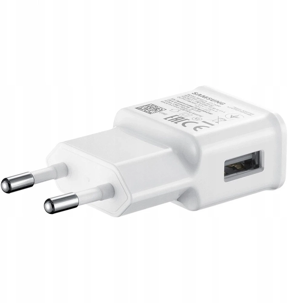 112803 EP-TA200EWE + EP-DR140AWE Samsung 15W Kelioninis kroviklis + USB-C Data kabelis balos spalvos (OOB Bulk)