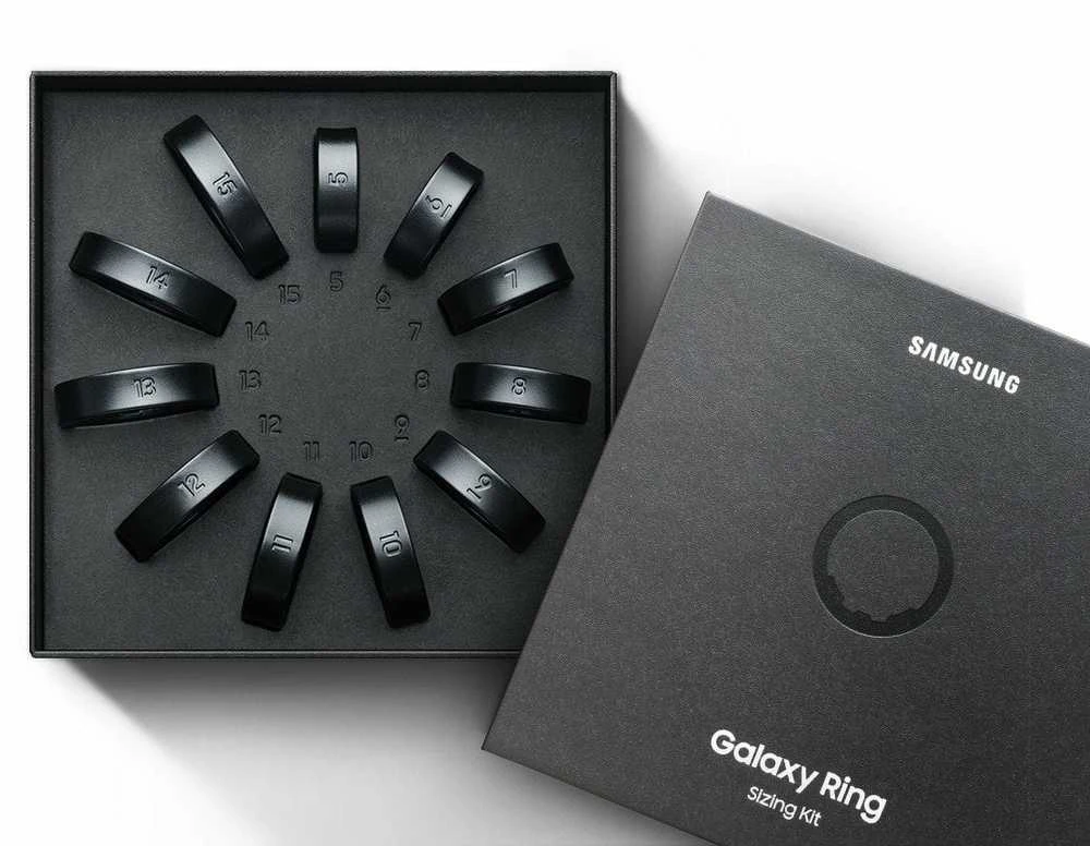 Samsung Galaxy Ring Išmanaus žiedo dydžių rinkinys, 5-15 dydžiai aprašymas - Prekės nuotrauka