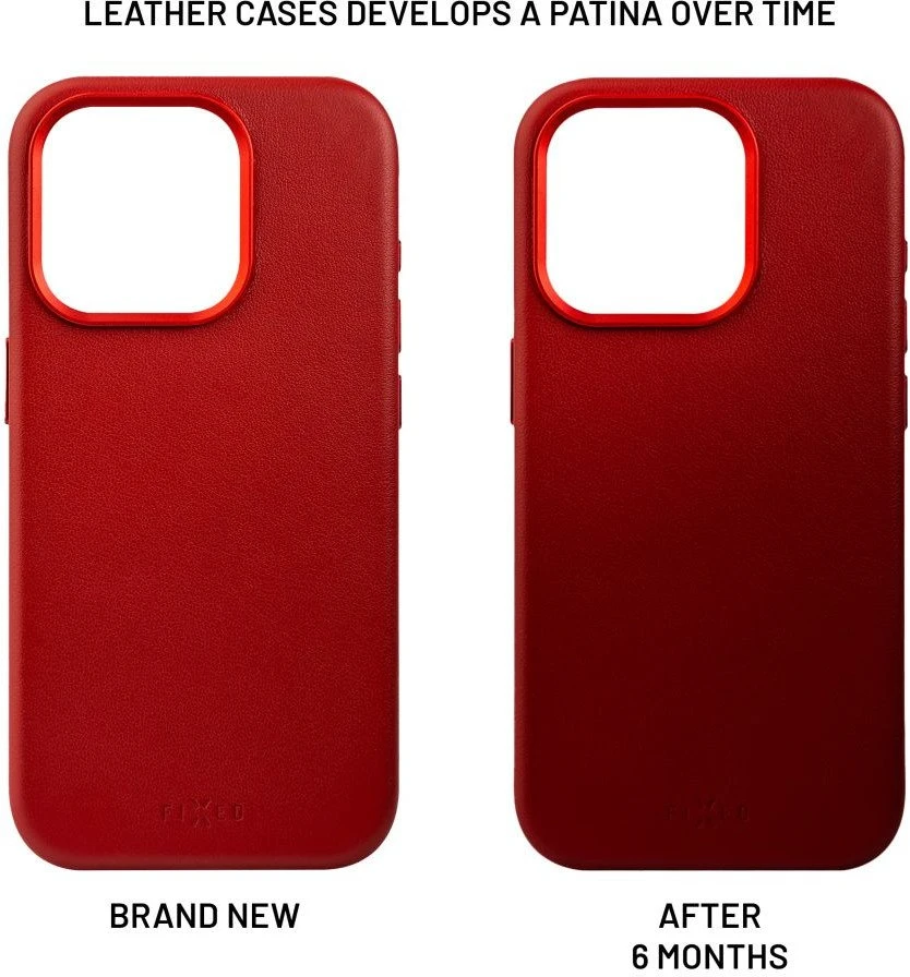 Dėklas Samsung Fixed MagLeather Samsung Galaxy S25+ red