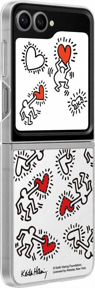 Dėklas ZF741CWEGWW Flipsuit Case Samsung Galaxy Flip6 (Baltas)