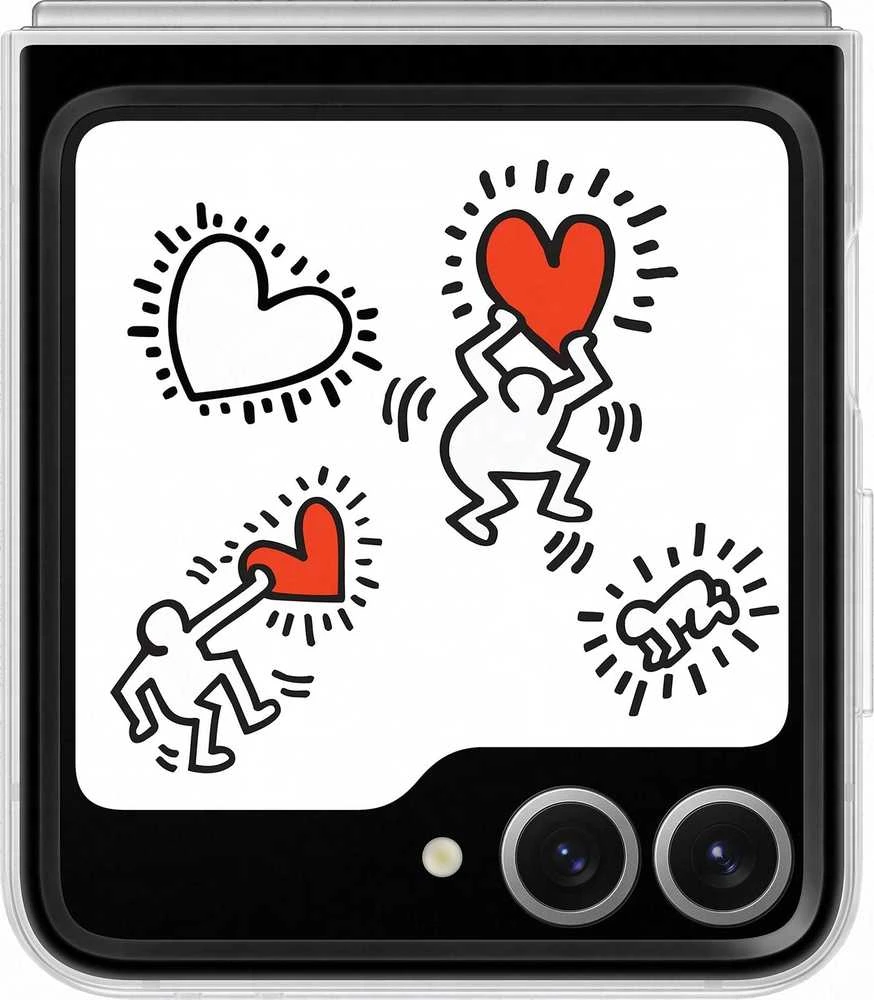 Dėklas ZF741CWEGWW Flipsuit Case Samsung Galaxy Flip6 (Baltas)