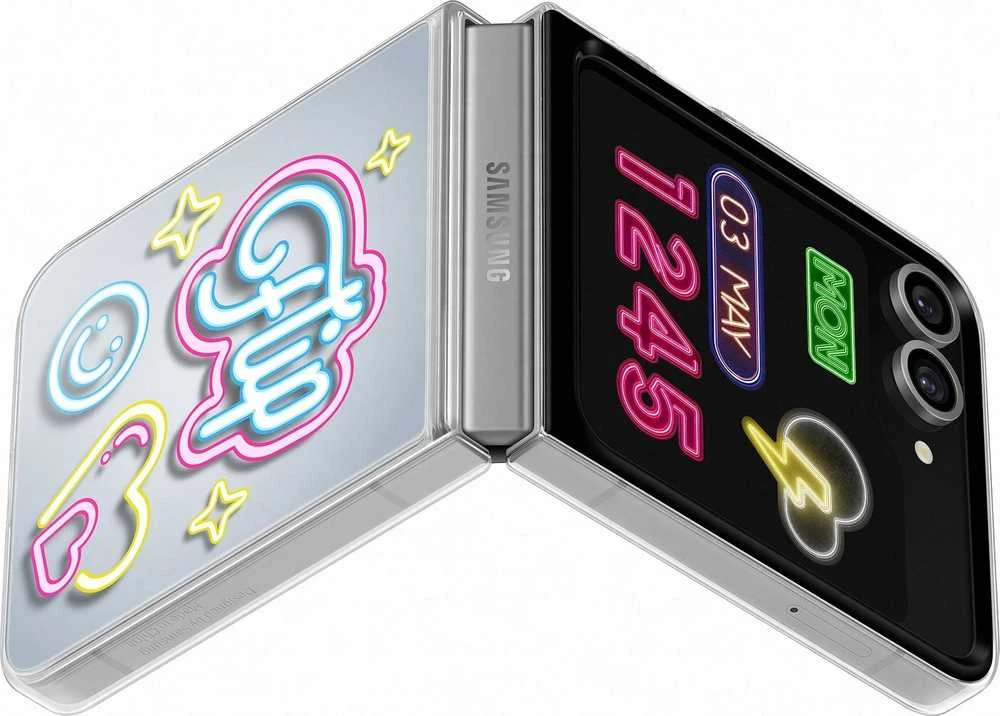 ZF741CTEGWW Flipsuit dėklas Samsung Galaxy Flip6 (skaidrus)