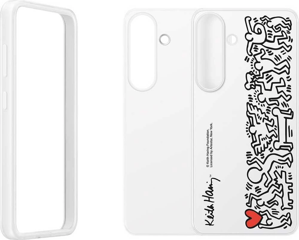 Dėklas 112803 Samsung Flipsuit Galaxy S25 baltos spalvos
