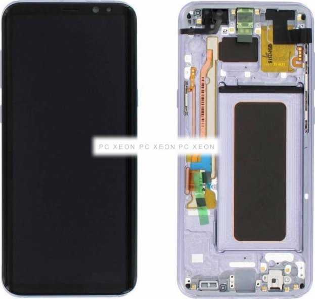 „Samsung G955 S8+“ LCD violetinis (Orchid