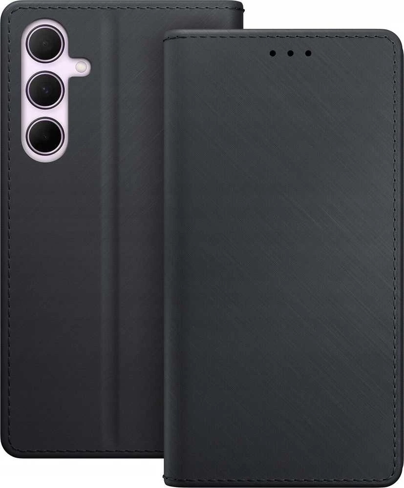 3MK Wallet Dėklas Samsung Galaxy A36/A56 juodos spalvos