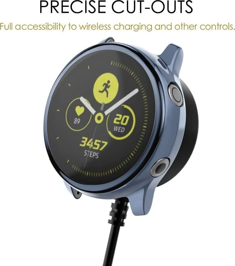 Išmaniojo laikrodžio Samsung Galaxy Watch Active 2 įkroviklis, Juodos spalvos