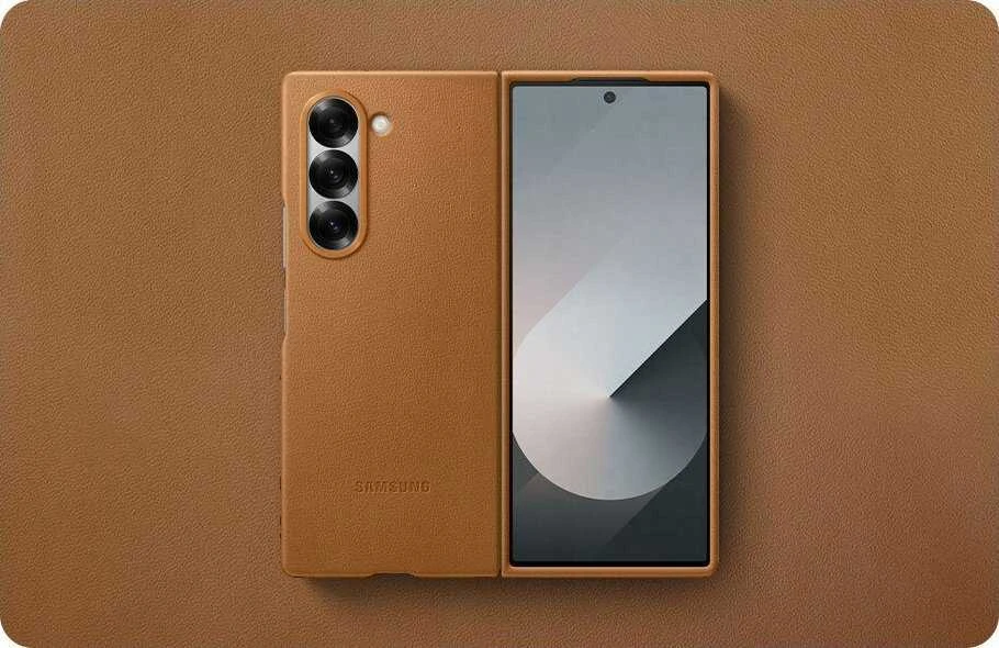 VF956PAEGWW Kindsuit dėklas Samsung Galaxy Fold6 (rudas)