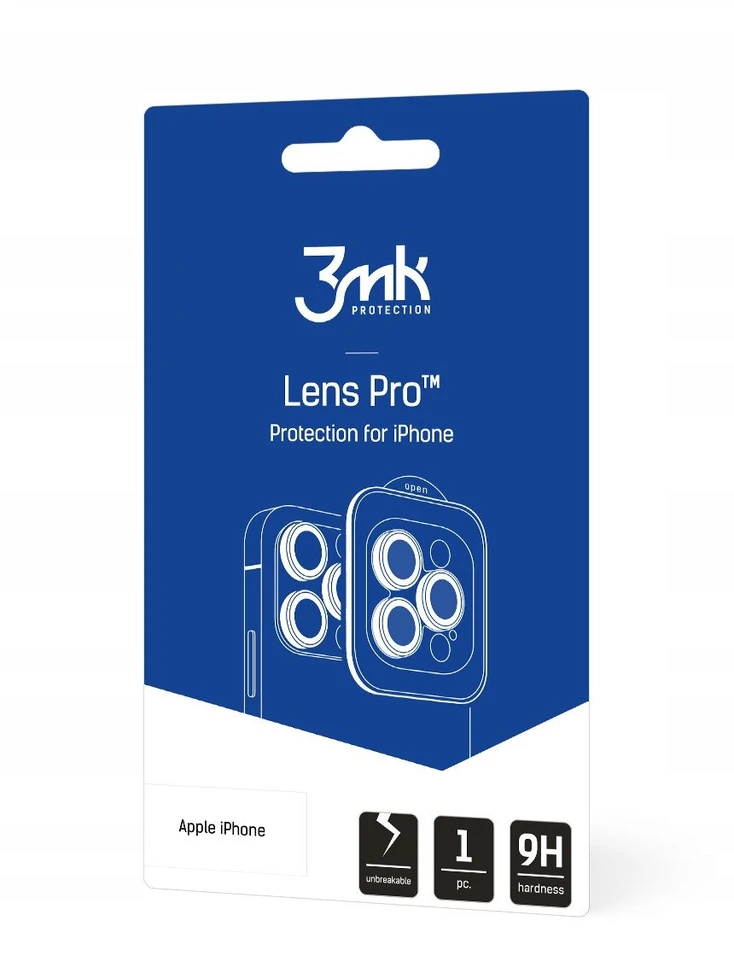 3mk Lens Protection Pro grūdintas stiklas, skirtas „Samsung Galaxy S24 FE“ - juodas
